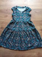 Handmade Boho Kleid Stufenkleid Gr. 34 36 Paisley Sommer Hessen - Feldatal Vorschau