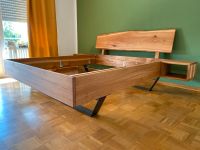 Bett | Massivholzbett | Kufen aus Stahl | Bett für die Ewigkeit Nordrhein-Westfalen - Bünde Vorschau