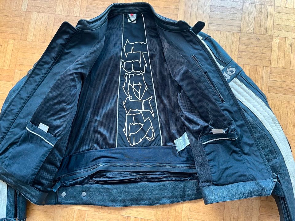 Held Motorrad Leder Jacke, schwarz Gr. 58 in Hamburg