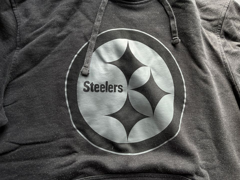 Pittsburgh Steeelers nfl new era, Kapuzenpullover Herren, Größe L in Uehlfeld