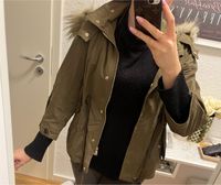 Zara Parker Jacke Khaki s Mantel übergangsjacke Bielefeld - Bielefeld (Innenstadt) Vorschau