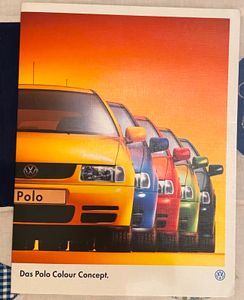 Prospekt Mappe VW Polo Colour Concept mit Preise in Appenweier