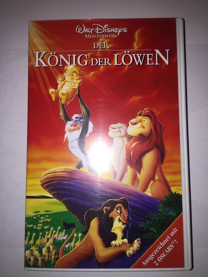 Der König der Löwen VHS mit Hologramm • 1995 • Neuwertig • in Fulda