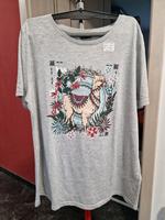 Witziges Damen T-Shirt Gr. XXL 44 mit Alpaka Lama Laura Torelli Bayern - Dietfurt an der Altmühl Vorschau
