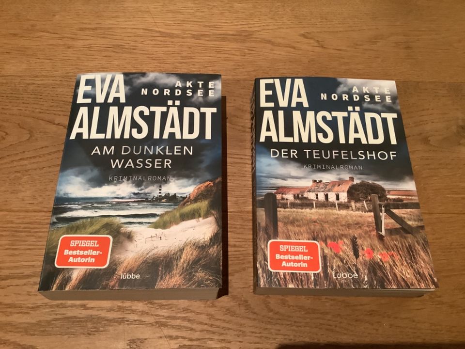 Eva Almstädt, Akte Nordsee, Krimis, 2 Stück, guter Zustand in Schwelm