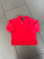 Langarm-Polo-Shirt Ralph Lauren 12 Monate rot Nordrhein-Westfalen - Sendenhorst Vorschau