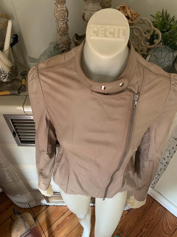 Max & Co by Max Mara Lederjacke echtes weiches Leder Schlamm in Hamburg