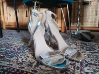 High Heels Pumps Sandale Silber asos Bayern - Mitterfels Vorschau