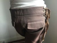 Orig simone ricker 3/4 hose chinos capri Gr36 braun NP300€ Frankfurt am Main - Westend Vorschau