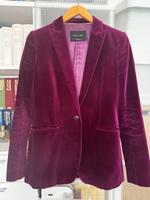 Massimo Dutti Blazer Samt Lila Gr.36 Hessen - Hanau Vorschau