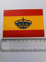 Spanische Flagge Aufkleber ca. 10x7 cm Hessen - Weiterstadt Vorschau