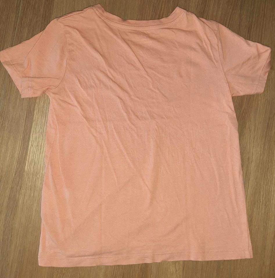 H&M Baumwolle T-Shirt Gr. 122/128, Orange in Heilbronn