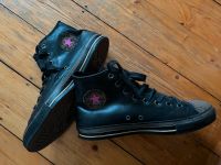 CONVERSE Chucks Leder schwarz Gr. 9 43 Wiesbaden - Nordenstadt Vorschau