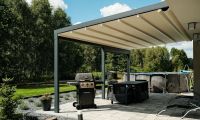 PERGOLA PORTOFINO TERRASENÜBERDACHUNG STOFFDACH PL Hessen - Helsa Vorschau