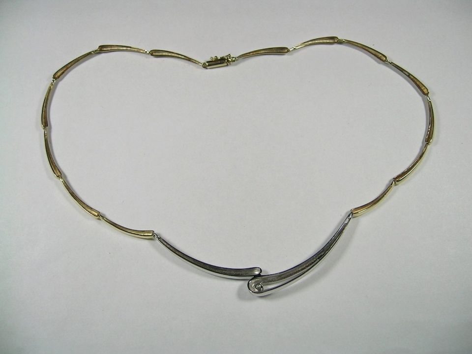 Collier / Kette 585 Gold mit Brillant 0,26 Carat w/si in Solingen