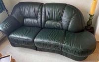 Sofa 2,5 Plätze Recamiere grün Leder Nordrhein-Westfalen - Porta Westfalica Vorschau