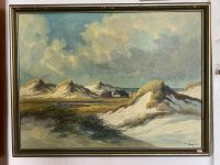 Antikes Ölgemälde Dünenlandschaft Leinwand Gemälde Mecklenburg-Vorpommern - Bergen auf Rügen Vorschau