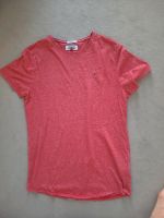 Tshirt Hilfiger rot meliert Gr S (170-176) slim fit guter Zustand Kr. München - Aschheim Vorschau