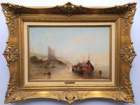 Öl-Gemälde "On the Rhone" Alfred Montague, 1893 Ölbild signiert Nordrhein-Westfalen - Halver Vorschau
