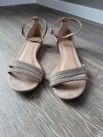Sandalen mit Glitzersteinen von SDS Damen Sommer Schuhe Gr. 39 Bayern - Neustadt b.Coburg Vorschau
