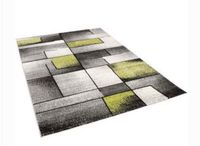 Teppich 80x150 cm Farbe grün - grau - weiß neu und OVP Bayern - Johannesberg Vorschau