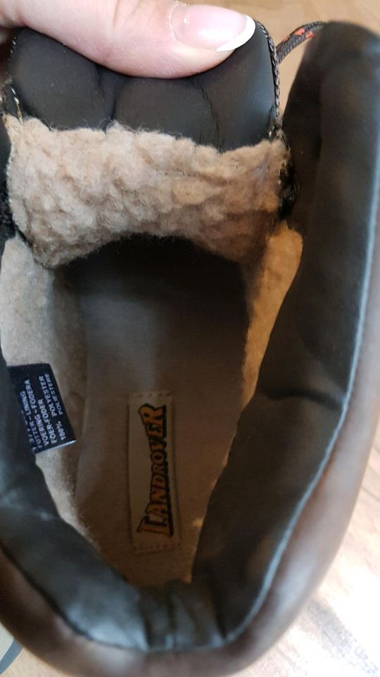 ☆NEU Winterstiefel Gr.37 braun gefüttert Teddyfell Landrover☆ in Brandenburg an der Havel