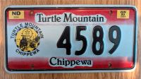 USA License Plate Native Tribe Turtle Mountain Chippewa 1993 Rar Schleswig-Holstein - Lübeck Vorschau