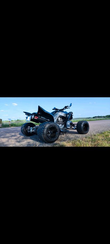 Yamaha Raptor 700r Supermoto Quad in Wiederstedt