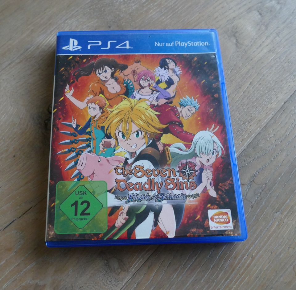 PS4 Spiel Game The Seven Deadly Sins Bandai Namco in Gießen