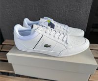 *NEU* Lacoste Schuhe Gr. 42 Herren Chaymon Sneaker weiß/grün Frankfurt am Main - Bockenheim Vorschau