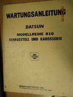 Wartungsanleitung Datsun 810 Niedersachsen - Brockel Vorschau