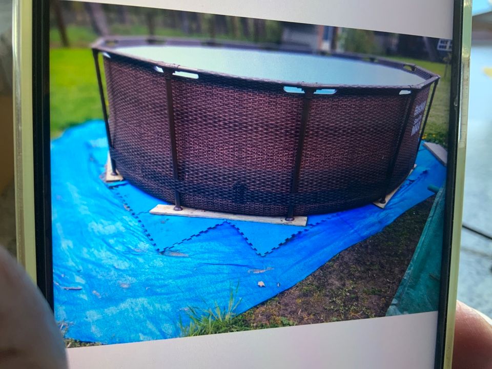 Garten Pool rund 3,60 x 3,60 in Spremberg