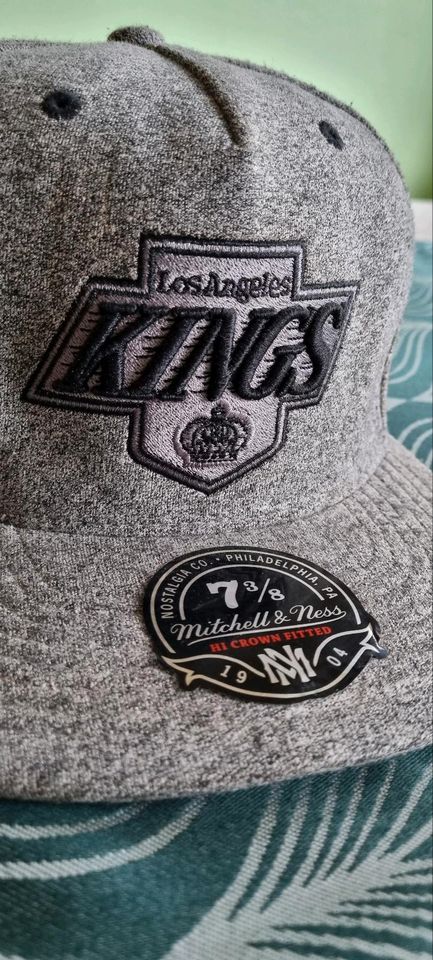 Los Angeles Kings Cap Kappe grau 7 3/8 in Menden