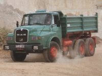 MAN LKW, Hauber, 26.281, 32.281, 6x4, Oldtimer, Meiller Kipper Bayern - Osterhofen Vorschau