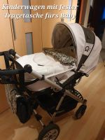 *Gesslein Kinderwagen F4 mit Buggy S4 weißes Leder viel Zubehör* Bayern - Forchheim Vorschau