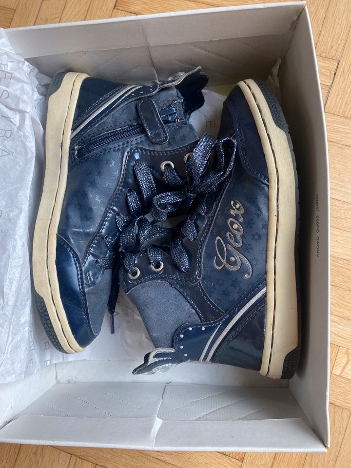 Geox Hohe Sneaker Gr.31 Mädchen blau blue bleu Girls coolwie neu in München