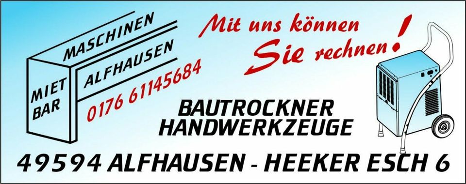 Vermiete ein 3,3 kw Elektroheizer mit Schlauch  Partyzelt Heizer in Alfhausen