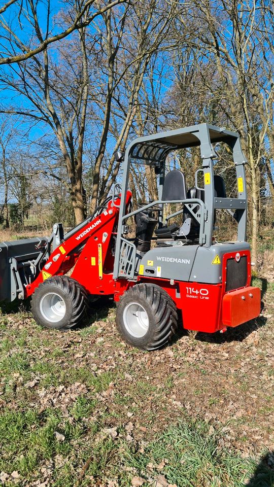 Weidemann Hoftrac 1140 nur 40Bh viele Extras inkl. Wegfahrsperre in Dahme/Mark