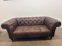 SOFA CHESTERFIELD Dunkelbraun Echtleder Köln - Kalk Vorschau