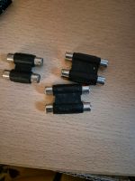 Chinch Adapter 2x RCA-Buchse Verlängerung Kupplung Chinch Adapter Hessen - Alsfeld Vorschau