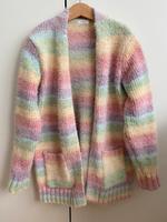 Next Regenbogen Rainbow Long Cardigan Strickjacke wie NEU 140 Hessen - Wetzlar Vorschau