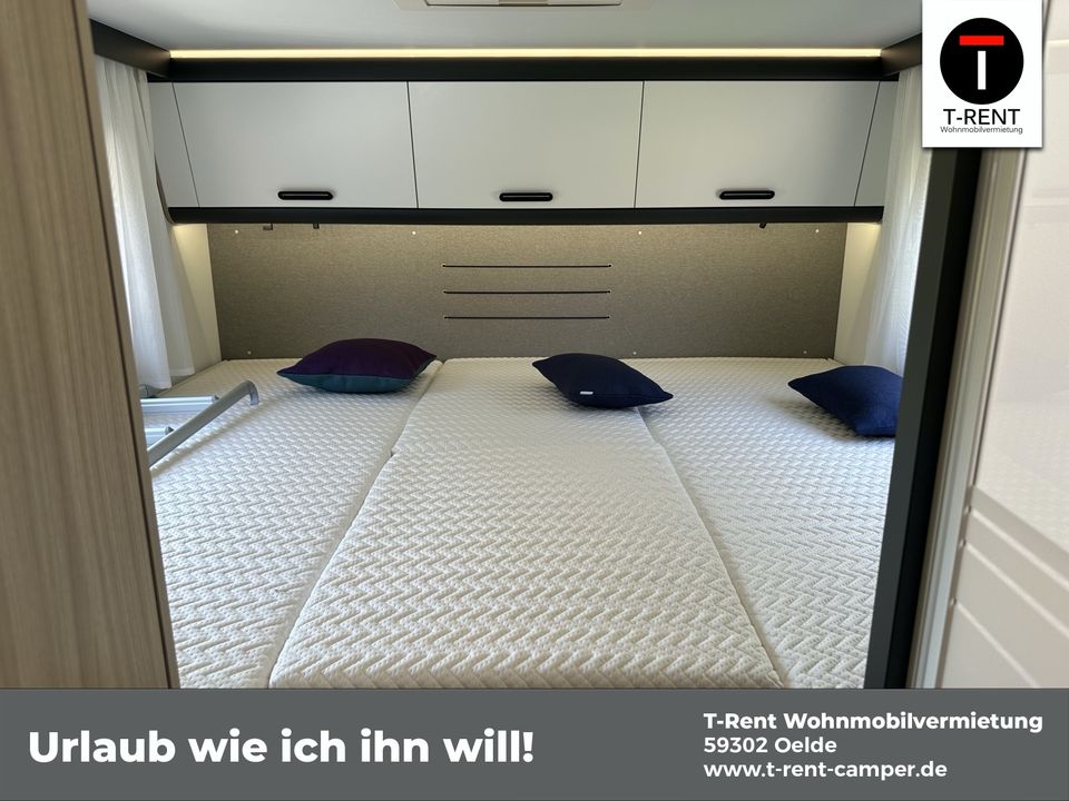 SunLiving Familien Wohnmobil mieten 6.7.-14.7.24 4 Personen in Oelde