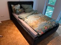 Neuwertiges Designer Samt Bett 1.40m x 2.00m inkl. Bettkasten Hessen - Wiesbaden Vorschau