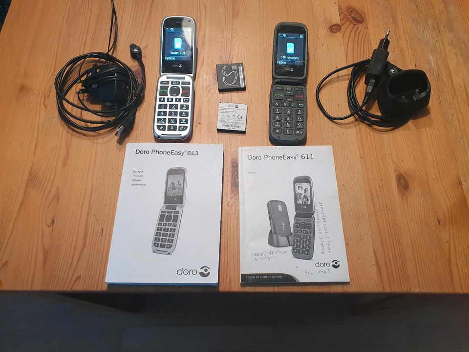 Doro Phone easy 611 und 613 Zubehör Senioren Handy Klapphandy in Düsseldorf