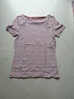 Esprit Shirt T-Shirt gestreift Streifen weiß mauve lila Gr. L Hessen - Rodgau Vorschau