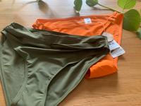 zwei Bikini-Slips neu, Gr.38 olive (Desirée) und orange( Manguun) Stuttgart - Weilimdorf Vorschau