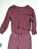 Schlüpf-Hose ONLY und federleichter Pulli in aubergine, Gr. S Niedersachsen - Rohrsen Vorschau