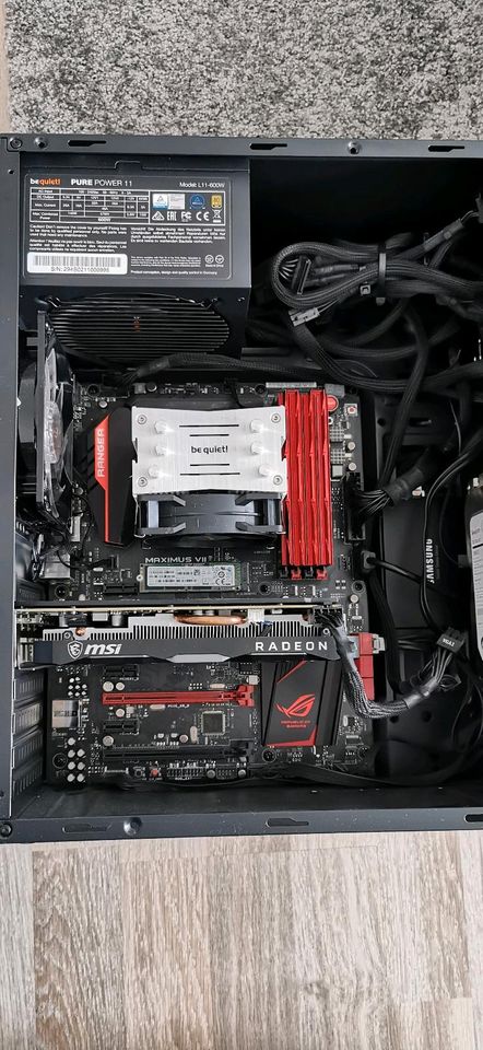 Gaming PC AMD 2700x Asus Bequiet Corsair Aerocool Samsung in Essen-Fulerum