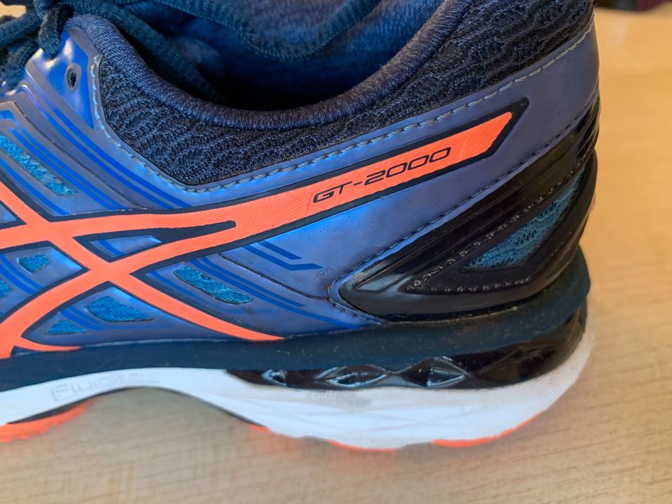 ASICS GT 2000 DYNAMIC Duomax, Laufschuhe, blau/orange, Gr. 39,5 in Werne