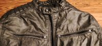 ⭐ SMOG Black Designer Bikerjacke Herren Kunst- Lederjacke Biker S Berlin - Lichtenberg Vorschau